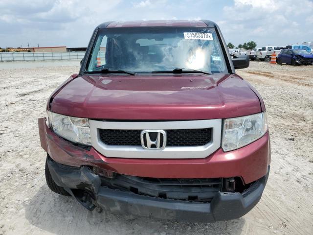 5J6YH18709L004848 - 2009 HONDA ELEMENT EX RED photo 5