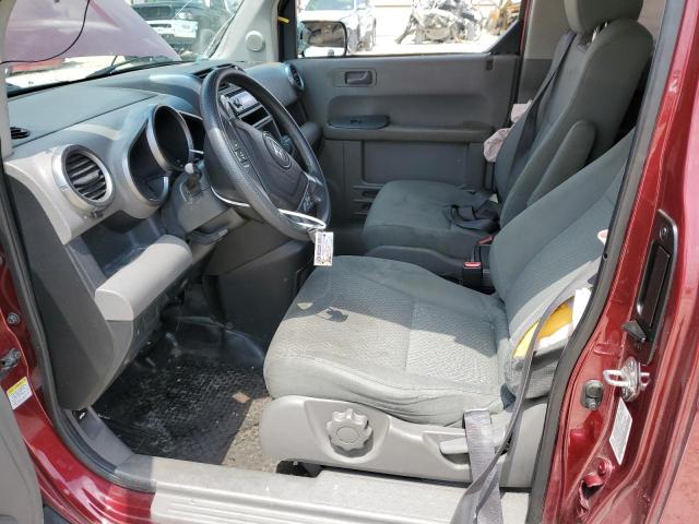 5J6YH18709L004848 - 2009 HONDA ELEMENT EX RED photo 7