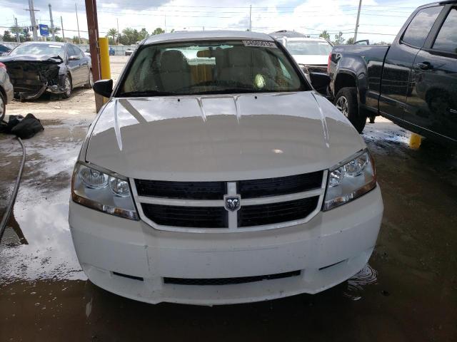 1B3CC4FB4AN107076 - 2010 DODGE AVENGER SXT WHITE photo 5