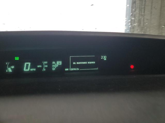 JTDKN3DU1B5301049 - 2011 TOYOTA PRIUS წითელი ფოტო 9