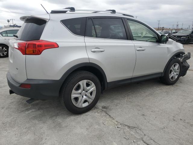 JTMZFREV4FD054370 - 2015 TOYOTA RAV4 LE SILVER photo 3