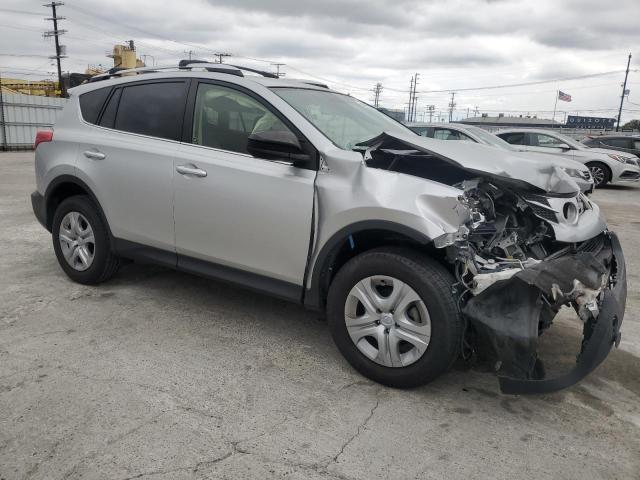 JTMZFREV4FD054370 - 2015 TOYOTA RAV4 LE SILVER photo 4