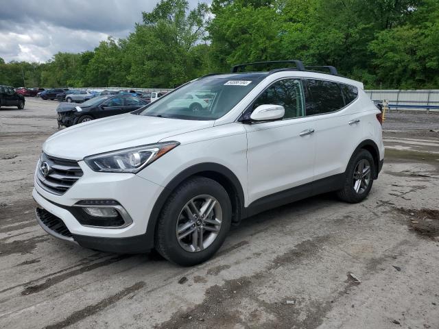 5XYZU3LB0JG535142 - 2018 HYUNDAI SANTA FE S WHITE photo 1