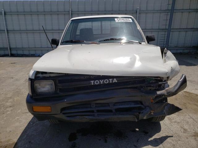 JT4RN81A3L0054041 - 1990 TOYOTA PICKUP 1/2 TON SHORT WHEELBASE WHITE photo 5