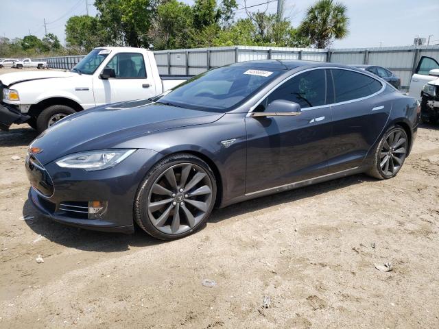 2015 TESLA MODEL S, 