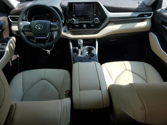 5TDGZRAH7LS004500 - 2020 TOYOTA HIGHLANDER XLE Կարմիր լուսանկար 8