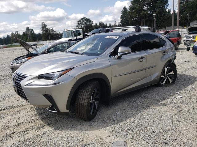 JTJGJRDZ6L2139922 - 2020 LEXUS NX 300H SILVER photo 1