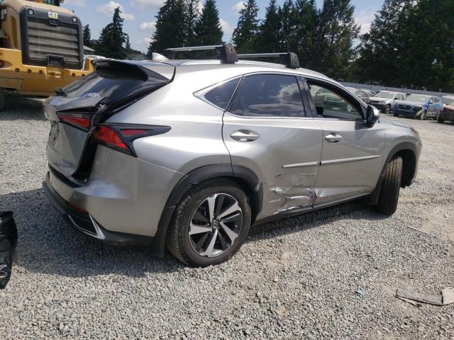 JTJGJRDZ6L2139922 - 2020 LEXUS NX 300H SILVER photo 3