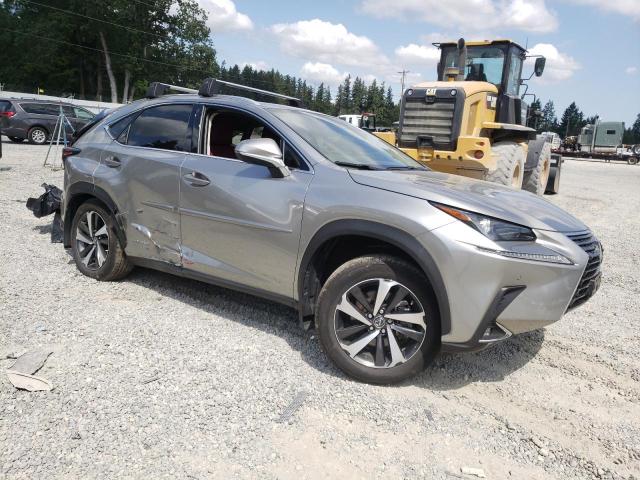 JTJGJRDZ6L2139922 - 2020 LEXUS NX 300H SILVER photo 4