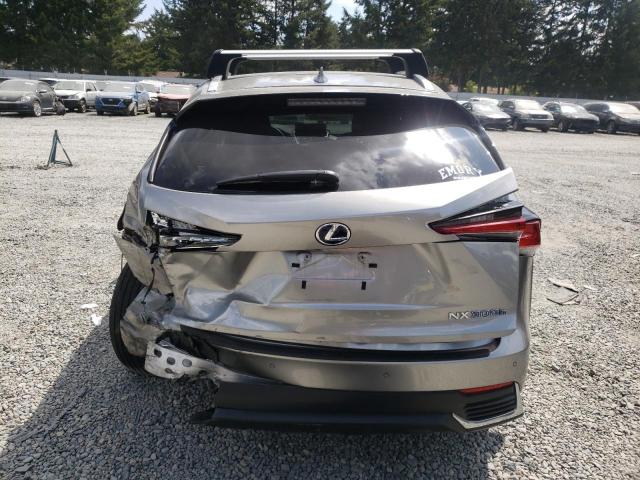 JTJGJRDZ6L2139922 - 2020 LEXUS NX 300H SILVER photo 6