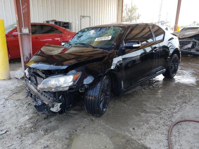JTKJF5C76D3058443 - 2013 TOYOTA SCION TC 黑色 照片 1