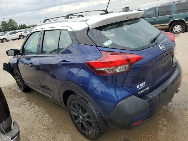 3N1CP5CU0KL537593 - 2019 NISSAN KICKS S BLUE photo 2