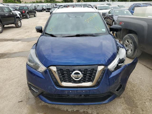 3N1CP5CU0KL537593 - 2019 NISSAN KICKS S BLUE photo 5