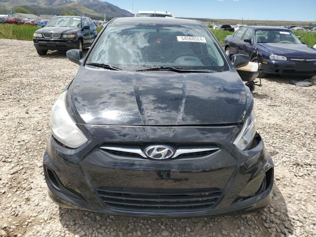 KMHCU5AE4CU003288 - 2012 HYUNDAI ACCENT GLS BLACK photo 5