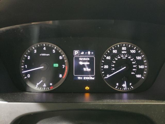 5NPE34AF0FH037245 - 2015 HYUNDAI SONATA SPORT BLUE photo 9