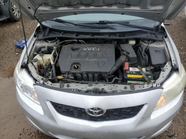 1NXBU4EE5AZ318937 - 2010 TOYOTA COROLLA BASE 银色 照片 11