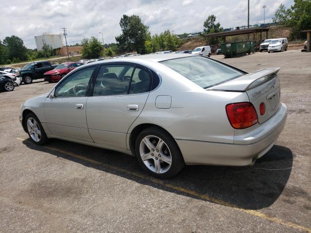 JT8BL69S910007116 - 2001 LEXUS GS 430 SILVER photo 2