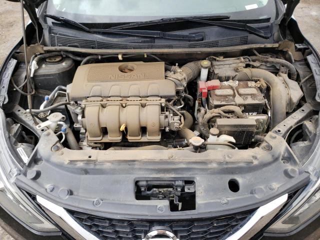 3N1AB7AP3GL675120 - 2016 NISSAN SENTRA S BLACK photo 11