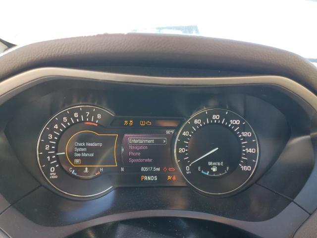 3LN6L5F92HR610414 - 2017 LINCOLN MKZ RESERVE CHARCOAL photo 9