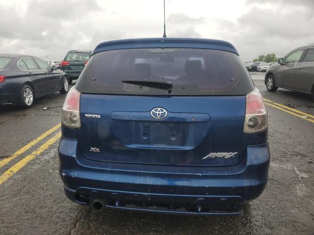 2T1KR32E27C668536 - 2007 TOYOTA COROLLA MA XR BLUE photo 6