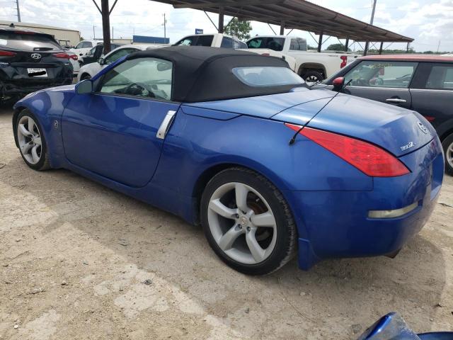 JN1AZ36A06M454233 - 2006 NISSAN 350Z ROADSTER BLUE photo 2