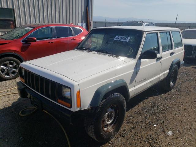 1J4FJ28S8WL239922 - 1998 JEEP CHEROKEE SE WHITE photo 2