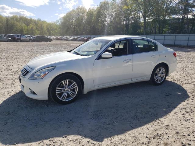 JN1CV6AR6DM767111 - 2013 INFINITI G37 WHITE photo 1