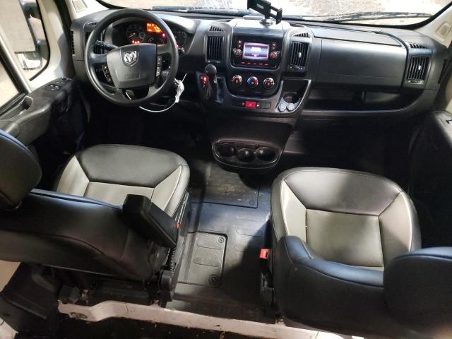 3C6URVJG1LE122742 - 2020 RAM PROMASTER 3500 HIGH თეთრი ფოტო 8