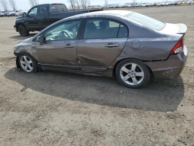 2HGFA16699H036319 - 2009 HONDA CIVIC LX-S Сірий фото 2