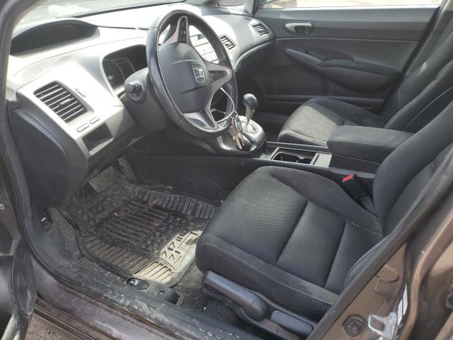 2HGFA16699H036319 - 2009 HONDA CIVIC LX-S Сірий фото 7