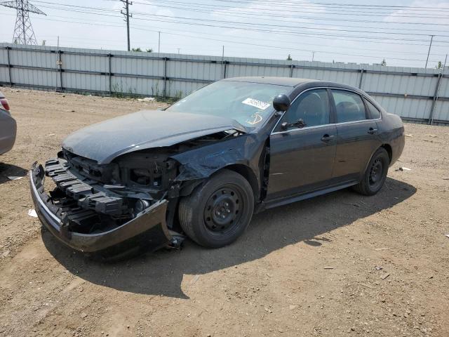 2G1WD5E34D1160402 - 2013 CHEVROLET IMPALA POLICE BLACK photo 1