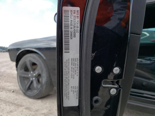 2C3CDZFJ8LH242593 - 2020 DODGE CHALLENGER R/T SCAT PACK BLACK photo 12