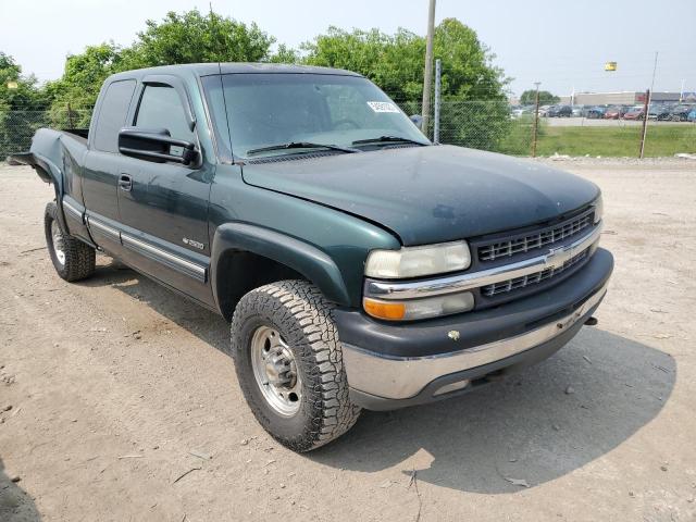 1GCGK29U21Z124200 - 2001 CHEVROLET SILVERADO K2500 GREEN photo 4