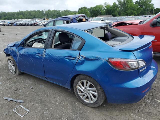 JM1BL1V80C1588176 - 2012 MAZDA 3 I BLUE photo 2