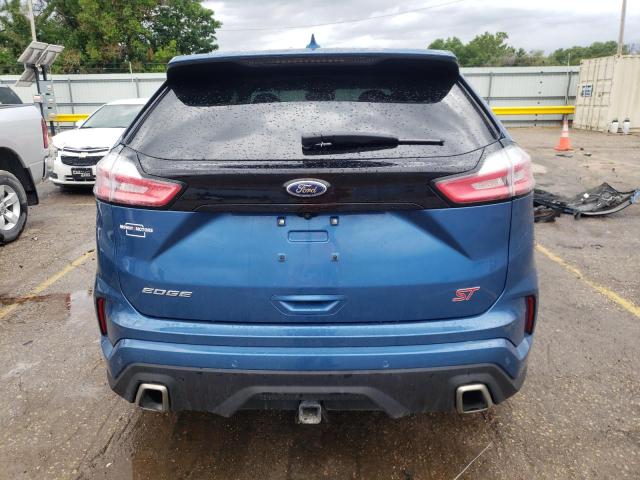 2FMPK4APXKBB52702 - 2019 FORD EDGE ST BLUE photo 6