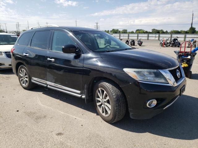 5N1AR2MMXEC601307 - 2014 NISSAN PATHFINDER S BLACK photo 4