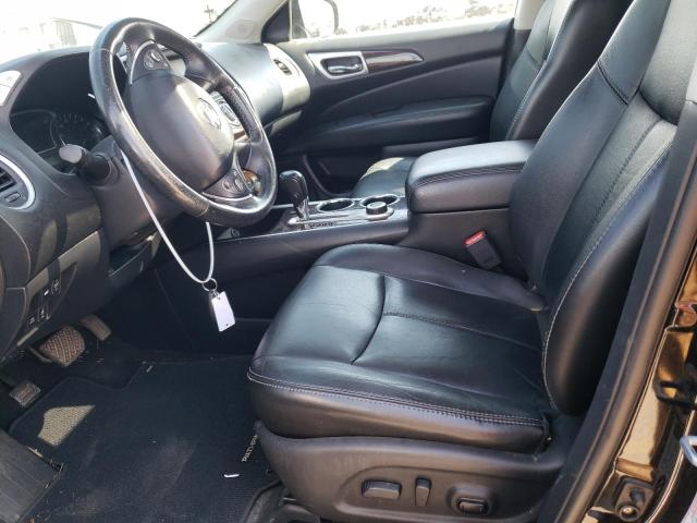 5N1AR2MMXEC601307 - 2014 NISSAN PATHFINDER S BLACK photo 7