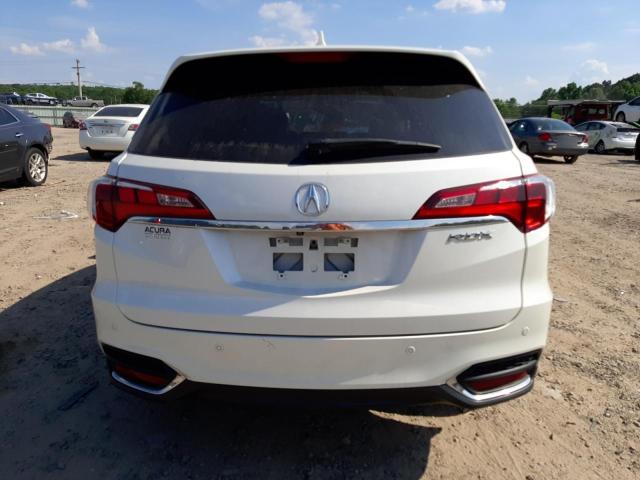 5J8TB3H74JL006637 - 2018 ACURA RDX ADVANCE WHITE photo 6