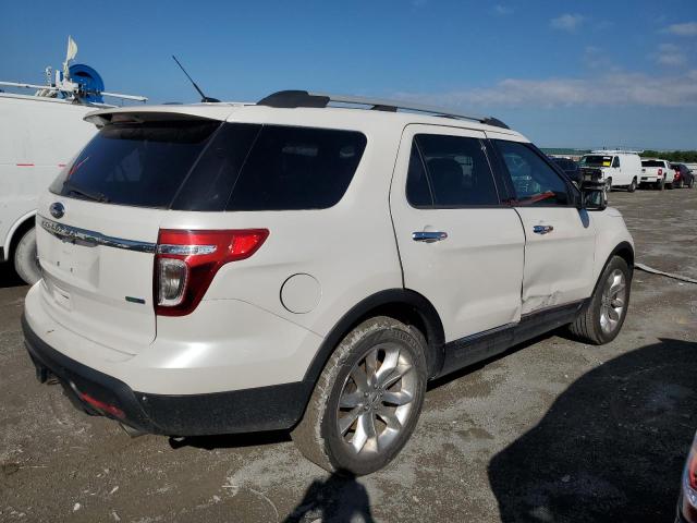 1FM5K8F85EGB17322 - 2014 FORD EXPLORER LIMITED WHITE photo 3