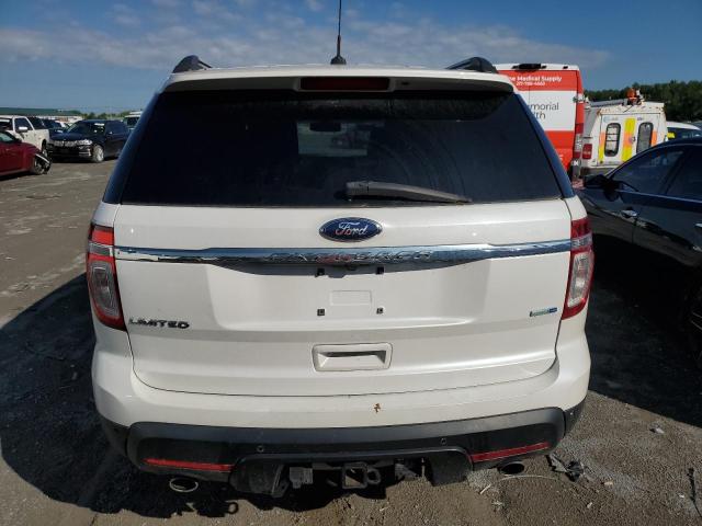 1FM5K8F85EGB17322 - 2014 FORD EXPLORER LIMITED WHITE photo 6