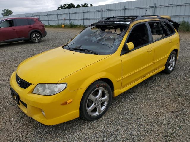 JM1BJ245821523836 - 2002 MAZDA PROTEGE PR5 黄色 照片 1