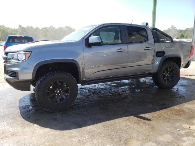 1GCPTEE19M1125860 - 2021 CHEVROLET COLORADO ZR2 GRAY photo 1