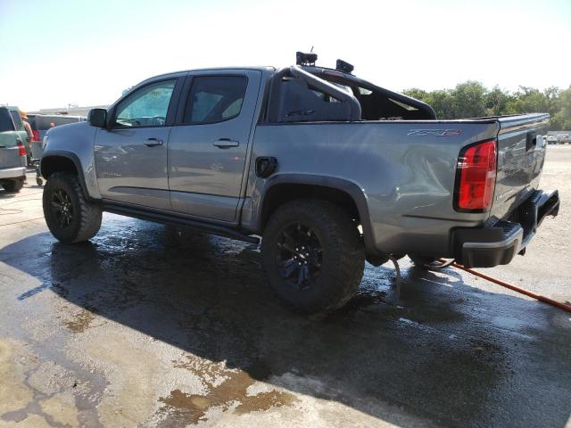 1GCPTEE19M1125860 - 2021 CHEVROLET COLORADO ZR2 GRAY photo 2
