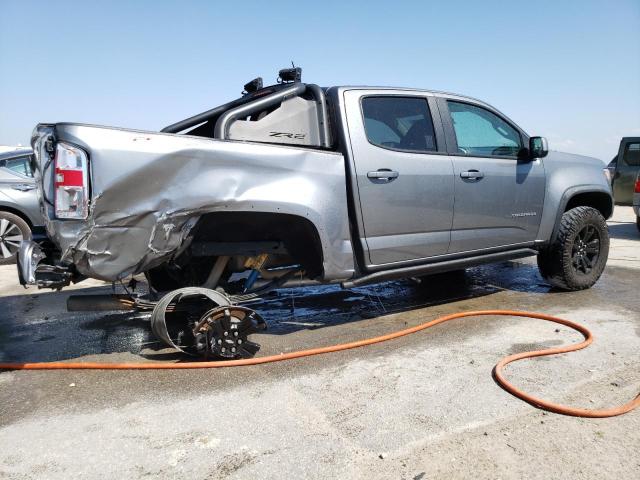 1GCPTEE19M1125860 - 2021 CHEVROLET COLORADO ZR2 GRAY photo 3