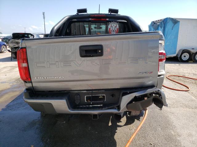 1GCPTEE19M1125860 - 2021 CHEVROLET COLORADO ZR2 GRAY photo 6