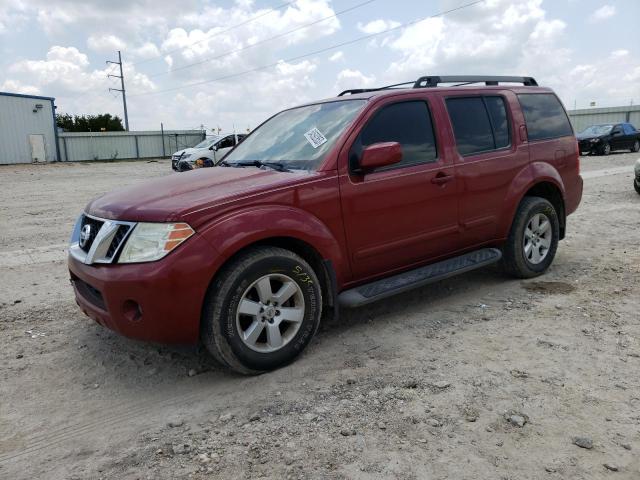 5N1AR18U88C601959 - 2008 NISSAN PATHFINDER S RED photo 1