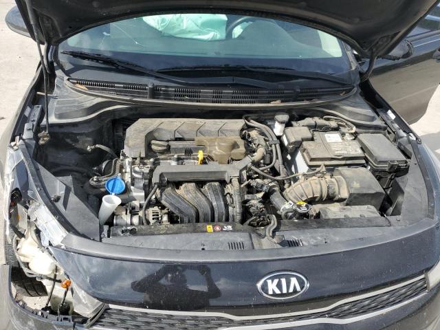 3KPA24ADXLE330621 - 2020 KIA RIO LX BLACK photo 11