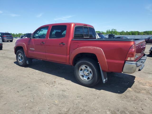 5TELU42N15Z074343 - 2005 TOYOTA TACOMA DOUBLE CAB RED photo 2