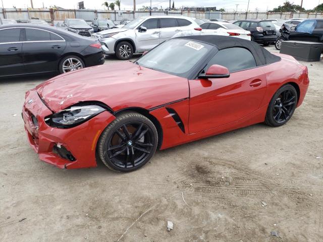 WBAHF3C50KWW39812 - 2019 BMW Z4 SDRIVE30I RED photo 1