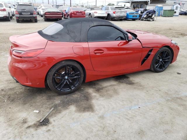 WBAHF3C50KWW39812 - 2019 BMW Z4 SDRIVE30I RED photo 3